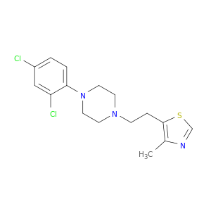 Piperazine, 1-(2,4-dichlorophenyl)-4-[2-(4-methyl-5-thiazolyl)ethyl]-