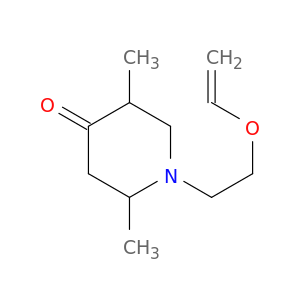 4-Piperidinone, 1-[2-(ethenyloxy)ethyl]-2,5-dimethyl-