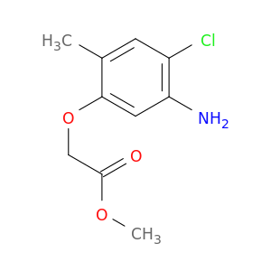 methyl 2-(5-amino-4-chloro-2-methylphenoxy)acetate