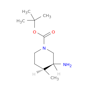 (3S,4S)-3-氨基-4-甲基哌啶-1-羧酸叔丁酯