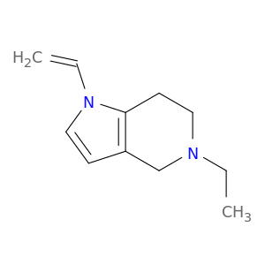 1H-Pyrrolo[3,2-c]pyridine, 1-ethenyl-5-ethyl-4,5,6,7-tetrahydro-