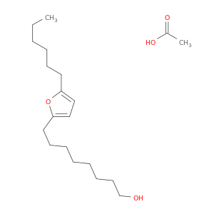 2-Furanoctanol, 5-hexyl-, acetate