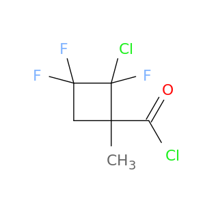 Cyclobutanecarbonyl chloride, 2-chloro-2,3,3-trifluoro-1-methyl-