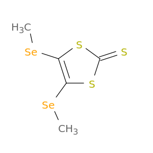 1,3-Dithiole-2-thione, 4,5-bis(methylseleno)-