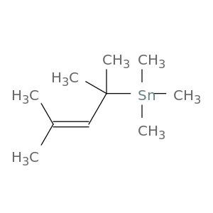 Stannane, trimethyl(1,1,3-trimethyl-2-butenyl)-