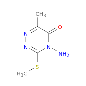 4-amino-6-methyl-3-methylsulfanyl-1,2,4-triazin-5-one