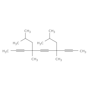 2,5,8-Decatriyne, 4,7-dimethyl-4,7-bis(2-methylpropyl)-