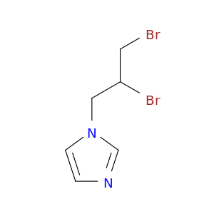 1H-Imidazole, 1-(2,3-dibromopropyl)-