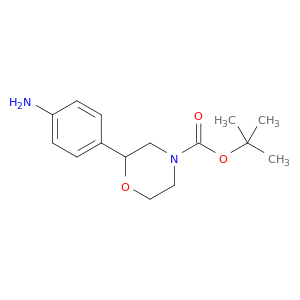 2-(4-氨基苯基)吗啉-4-羧酸叔丁酯