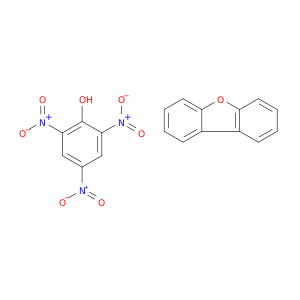 Dibenzofuran, compd. with 2,4,6-trinitrophenol (1:1)