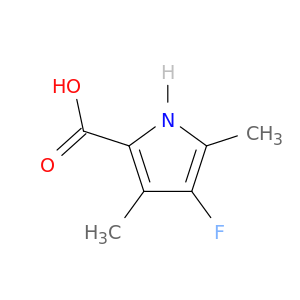 1H-Pyrrole-2-carboxylicacid, 4-fluoro-3,5-dimethyl-