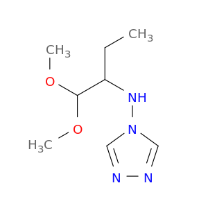 4H-1,2,4-Triazol-4-amine, N-[1-(dimethoxymethyl)propyl]-