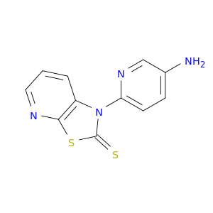 Thiazolo[5,4-b]pyridine-2(1H)-thione, 1-(5-amino-2-pyridinyl)-