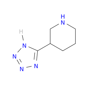 Piperidine, 3-(1H-tetrazol-5-yl)-