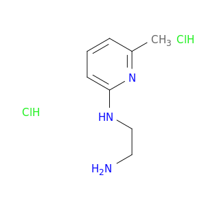 1,2-乙二胺,N1-(6-甲基-2-吡啶基)-,盐酸盐(1：2)
