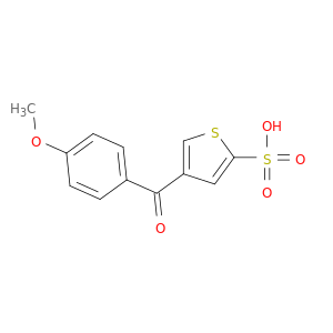 2-Thiophenesulfonic acid, 4-(4-methoxybenzoyl)-