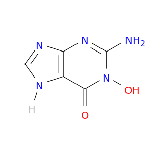6H-Purin-6-one, 2-amino-1,7-dihydro-1-hydroxy-