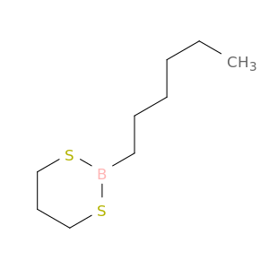1,3,2-Dithiaborinane, 2-hexyl-