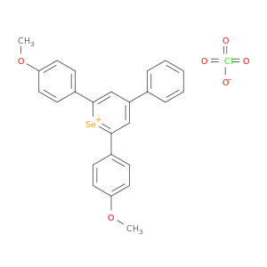 Seleninium, 2,6-bis(4-methoxyphenyl)-4-phenyl-, perchlorate