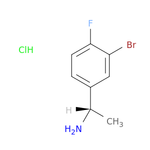 (S)-1-(3-溴-4-氟苯基)乙胺盐酸盐