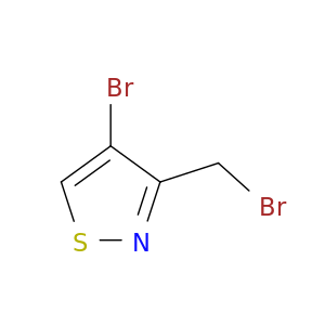 Isothiazole, 4-bromo-3-(bromomethyl)-