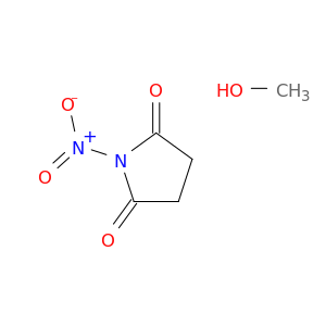 1-nitropyrrolidine-2,5-dione- methanol(1:1)