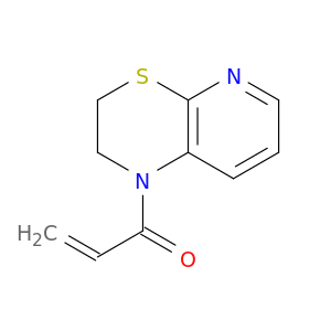1H-Pyrido[2,3-b][1,4]thiazine, 2,3-dihydro-1-(1-oxo-2-propenyl)-