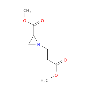 1-Aziridinepropanoic acid, 2-(methoxycarbonyl)-, methyl ester