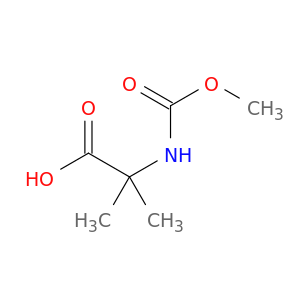 2-((Methoxycarbonyl)amino)-2-methylpropanoic acid