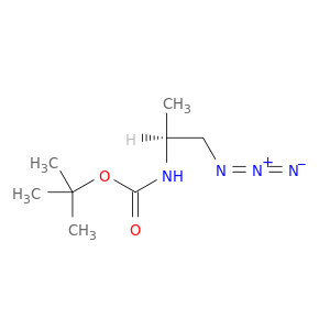 Carbamic acid, [(1S)-2-azido-1-methylethyl]-, 1,1-dimethylethyl ester