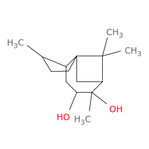 1H-3a,5-Methanoazulene-6,7-diol, octahydro-1,4,4,6-tetramethyl-