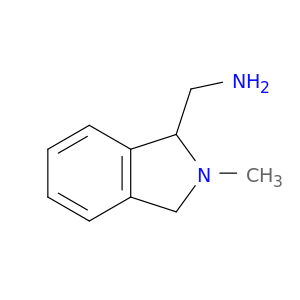 (2-Methyl-2,3-dihydro-1H-isoindol-1-yl)methanamine