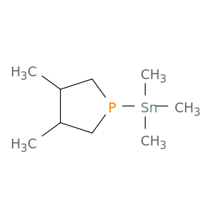 1H-Phosphole, 3,4-dimethyl-1-(trimethylstannyl)-