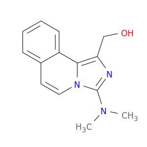 Imidazo[5,1-a]isoquinoline-1-methanol, 3-(dimethylamino)-