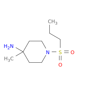 4-Piperidinamine, 4-methyl-1-(propylsulfonyl)-