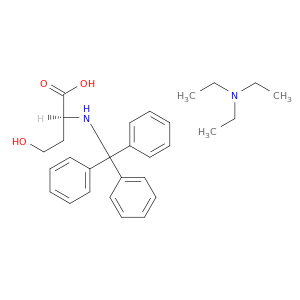 (S)-4-羟基-2-(三苯甲基氨基)丁酸 三乙胺盐