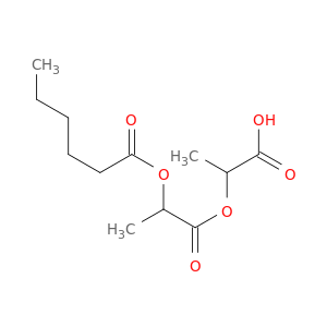Hexanoic acid, 2-(1-carboxyethoxy)-1-methyl-2-oxoethyl ester