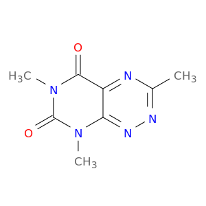 Pyrimido[5,4-e]-1,2,4-triazine-5,7(6H,8H)-dione,3,6,8-trimethyl-