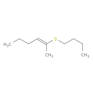 2-Hexene, 2-(butylthio)-, (E)-