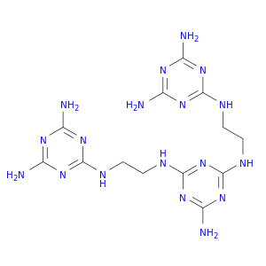 N2,N4-BIS[2-[(4,6-二氨基-1,3,5-三嗪-2-基)氨基]乙基]-1,3,5-三嗪-2,4,6-三胺