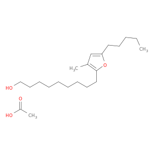 2-Furannonanol, 3-methyl-5-pentyl-, acetate