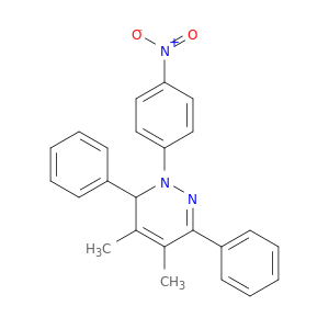 Pyridazine, 1,6-dihydro-4,5-dimethyl-1-(4-nitrophenyl)-3,6-diphenyl-
