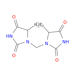 2,4-Imidazolidinedione, 1,1'-methylenebis[5-methyl-