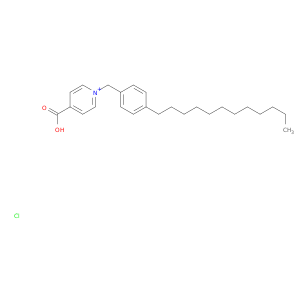 Pyridinium, 4-carboxy-1-[(4-dodecylphenyl)methyl]-, chloride