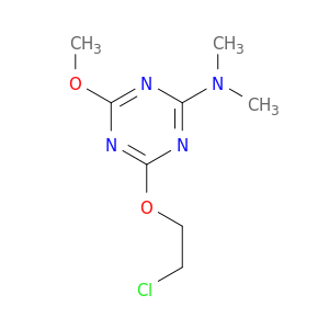 1,3,5-Triazin-2-amine, 4-(2-chloroethoxy)-6-methoxy-N,N-dimethyl-
