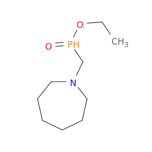 Phosphinic acid, (hexahydro-1H-azepin-1-yl)methyl-, ethyl ester