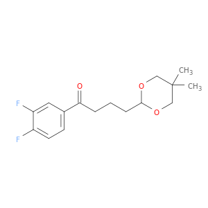 1-(3,4-二氟苯基)-4-(5,5-二甲基-1,3-二氧-2-基)-1-丁酮