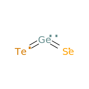 Germanium selenide telluride