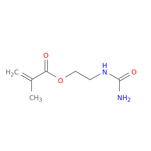 2-Propenoic acid, 2-methyl-, 2-[(aminocarbonyl)amino]ethyl ester