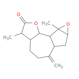 3,8a-Dimethyl-6-methylene-decahydro-1,8-dioxa-cyclopenta[h]cyclopropa[a]azulen-2-one
